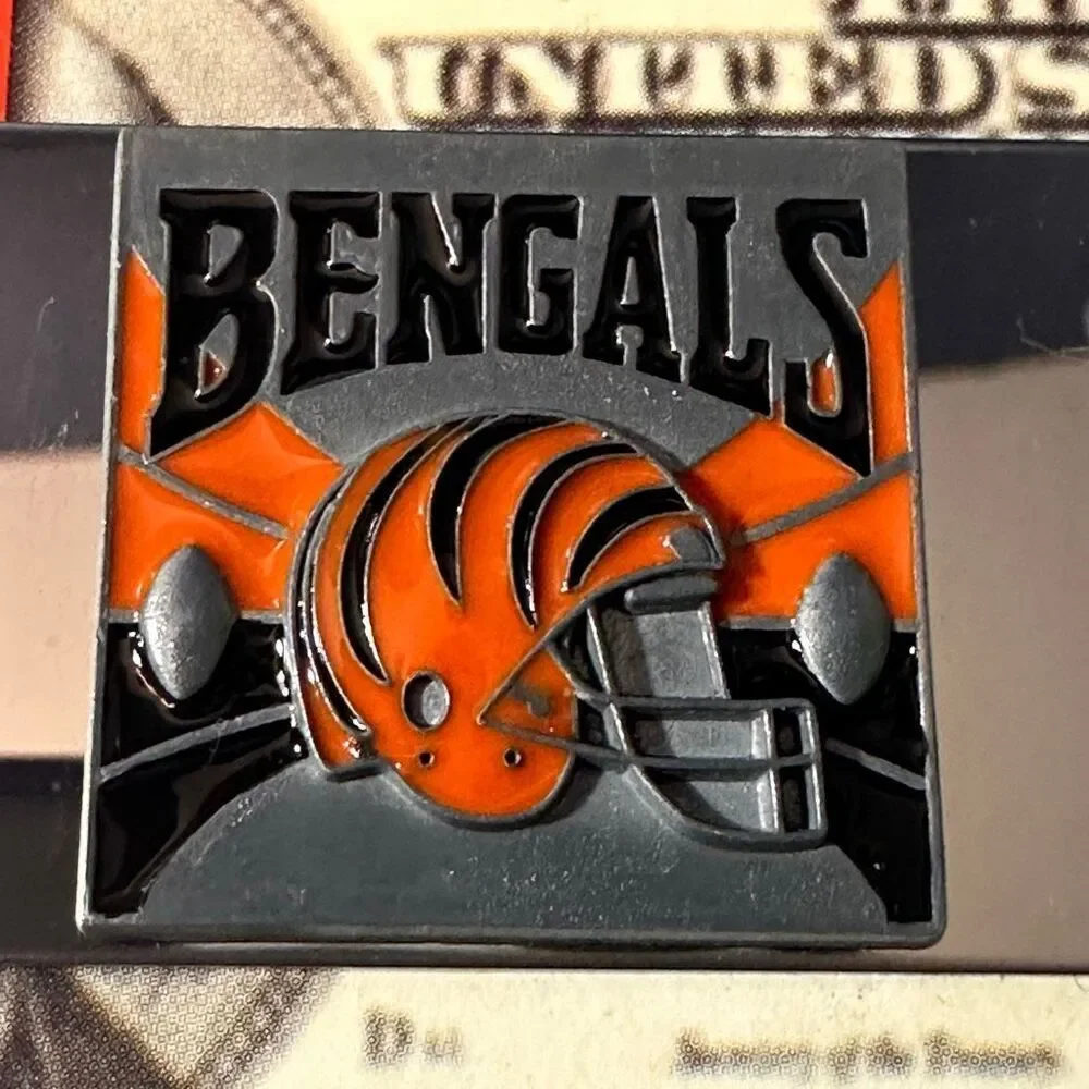Cincinnati Bengals Pewter 3D Siskiyou Money Clip
